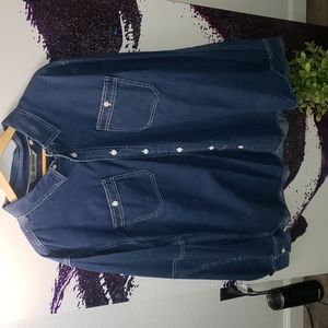 NWT HARLEY DAVIDSON BLUE DENIUM SHIRT